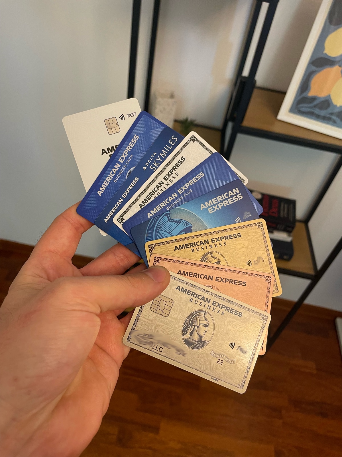 Part of the Amex personal + business stack